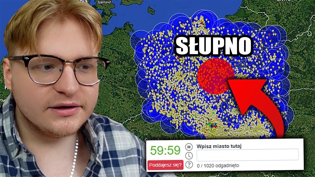 Czy po ROKU pokryje CAŁĄ MAPĘ POLSKI nazywając MIASTA?