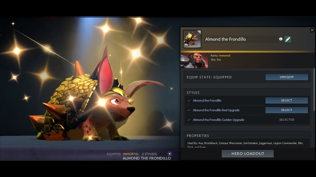 Almond the Frondillo Golden Upgrade (Extremely rare)