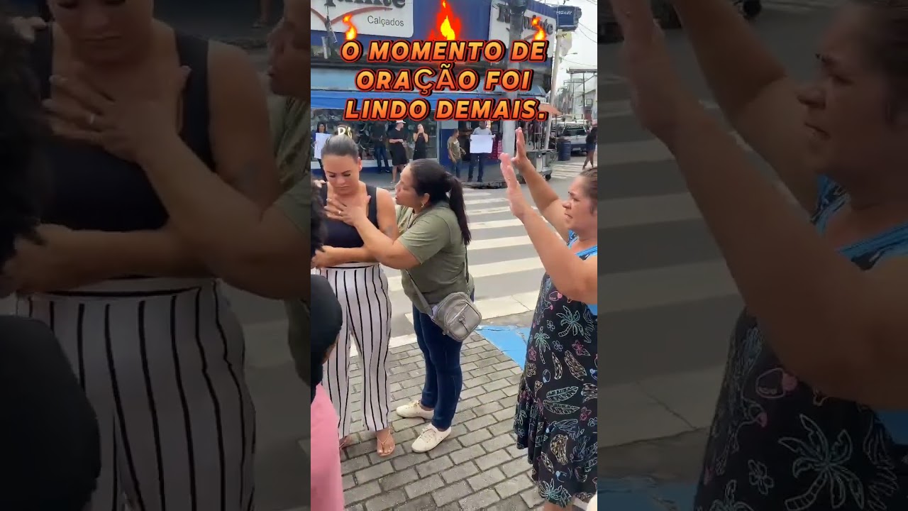 Evangelismo no dia 21/02/26 na  praça de Piabetá 