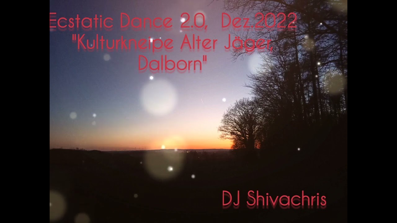 Ecstatic Dance 2.0, 12.2022, Kulturkneipe Alter Jäger, Solawi Dalborn