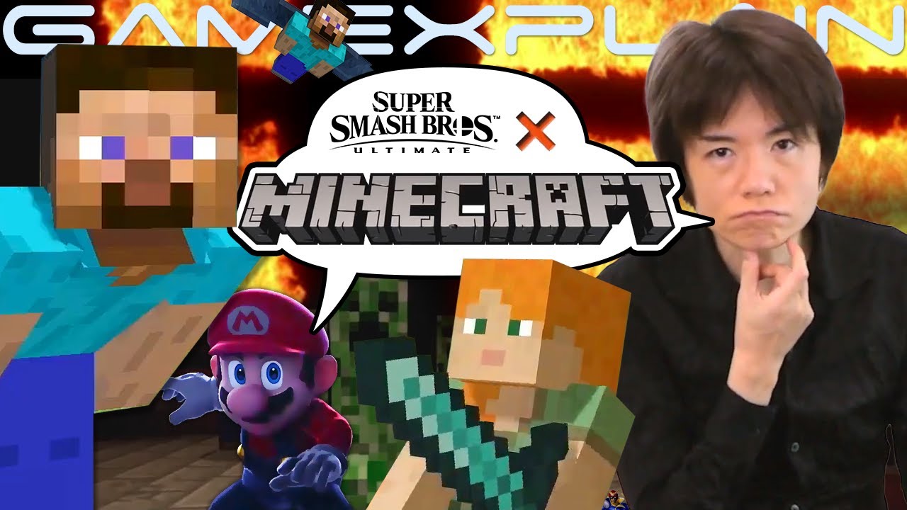 Do We Dig Minecraft Steve? Smash Bros. Ultimate DLC Reveal DISCUSSION!