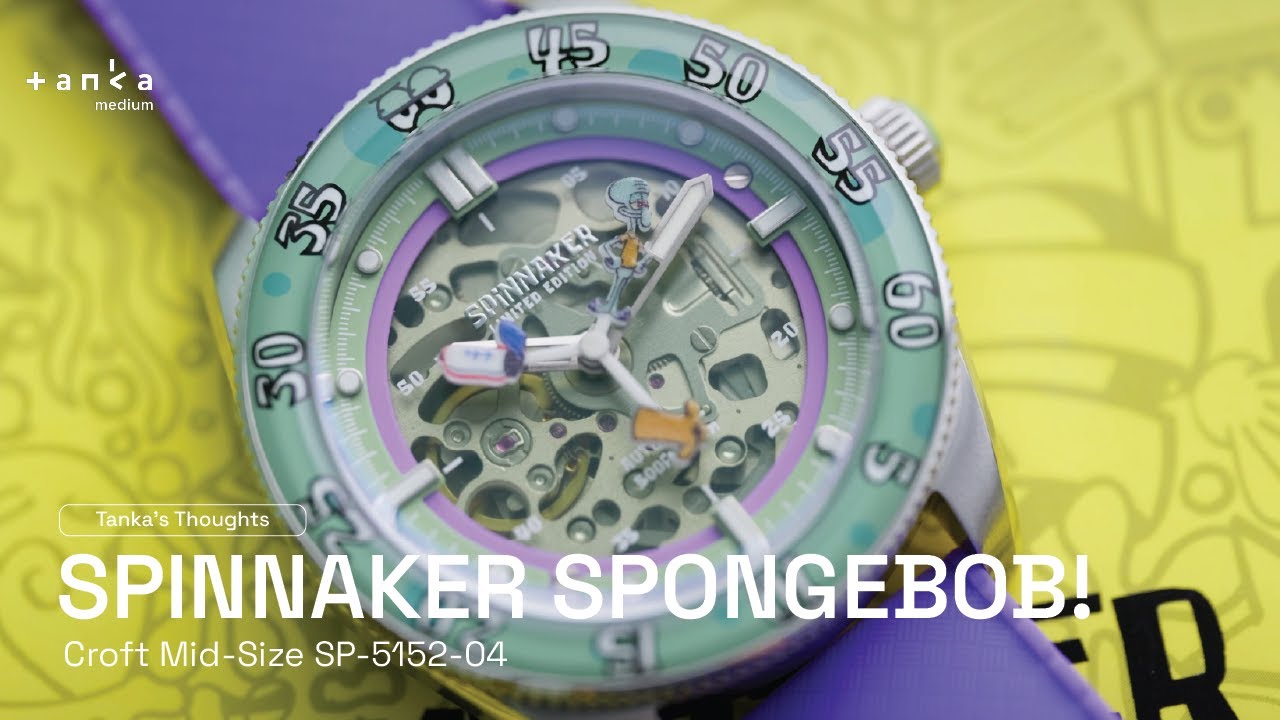 JAM TANGAN SPONGEBOB!!! Spinnaker Croft X Spongebob Squarepants | Tanka's Thoughts