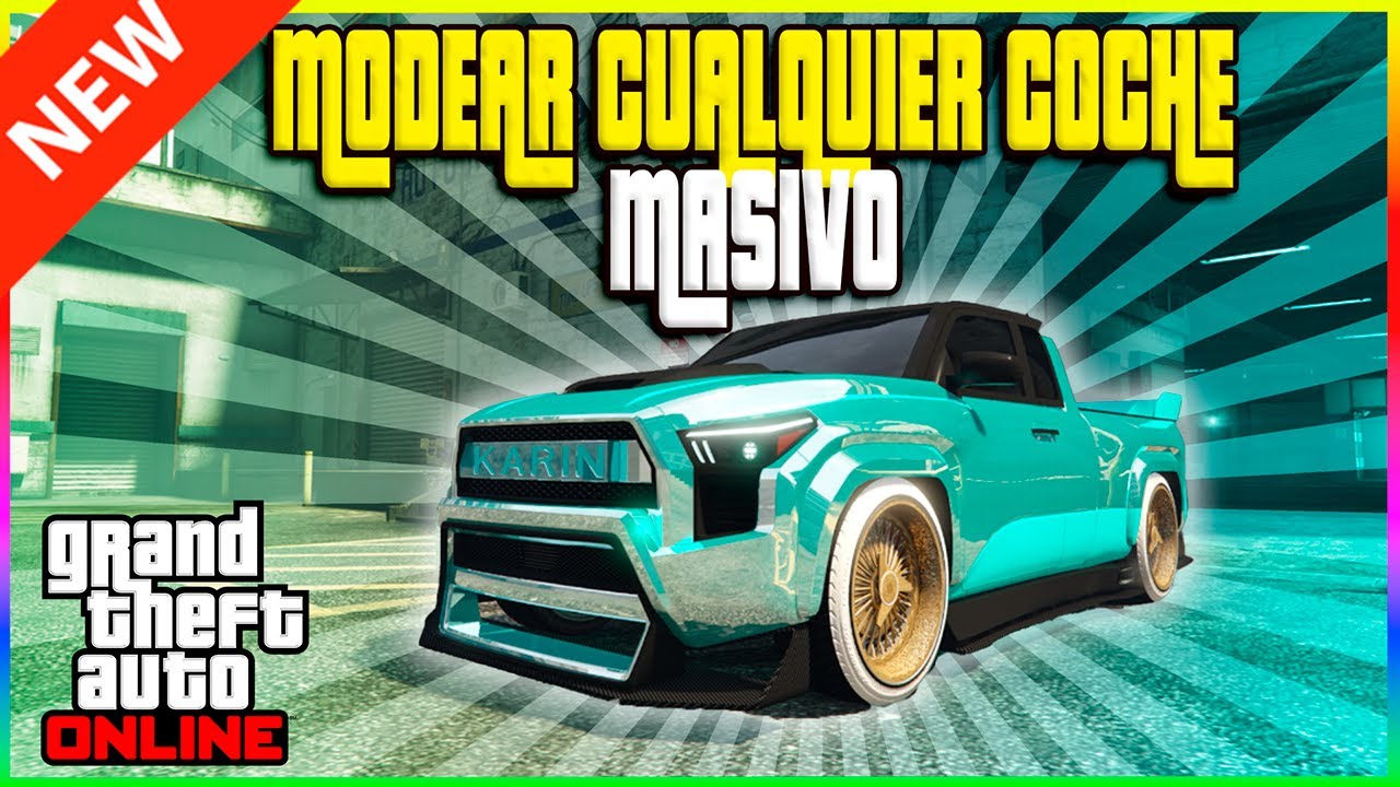 COMO MODEAR COCHES EN GTA 5 ONLINE MASIVO CAR TO CAR (RUEDAS F1 Y BENNYS) GTA V ONLINE