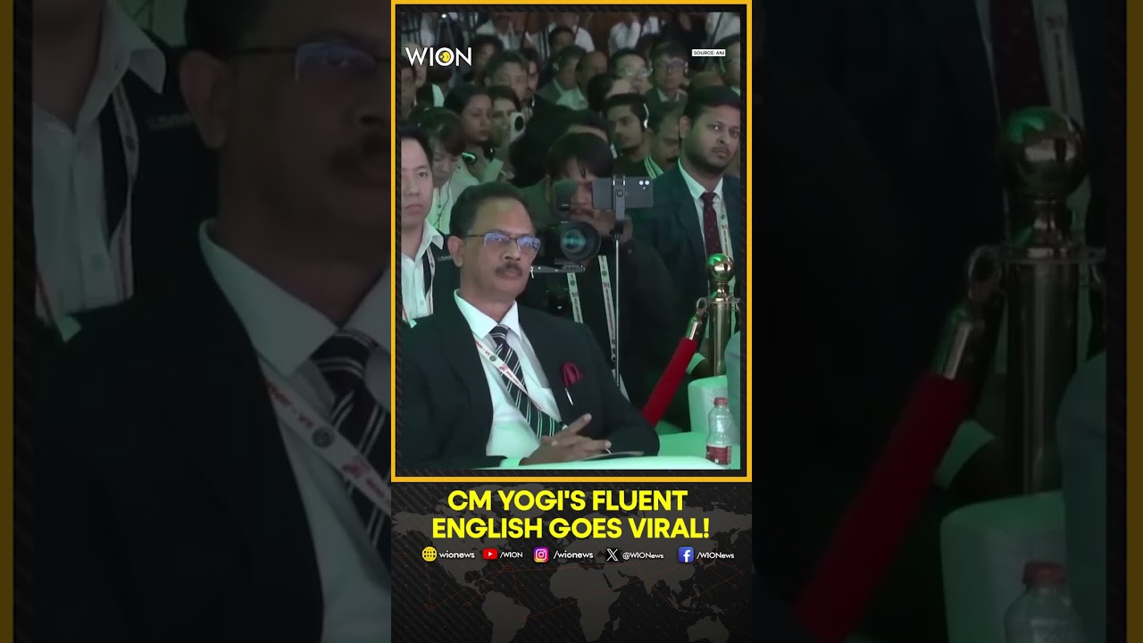 UP CM Yogi Adityanath's Fluent English at India-Japan Business Conclave Goes Viral | WION Shorts