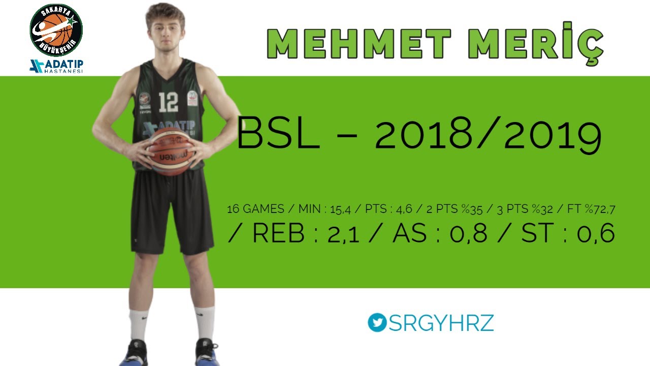 Mehmet Meriç - Sakarya BSB Basketbol 18/19