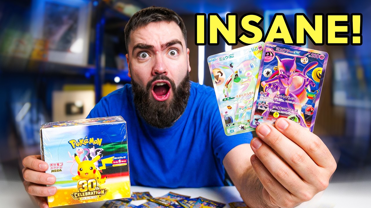 My BEST EVER Pok&eacute;mon Pack Opening! (30th Anniversary)