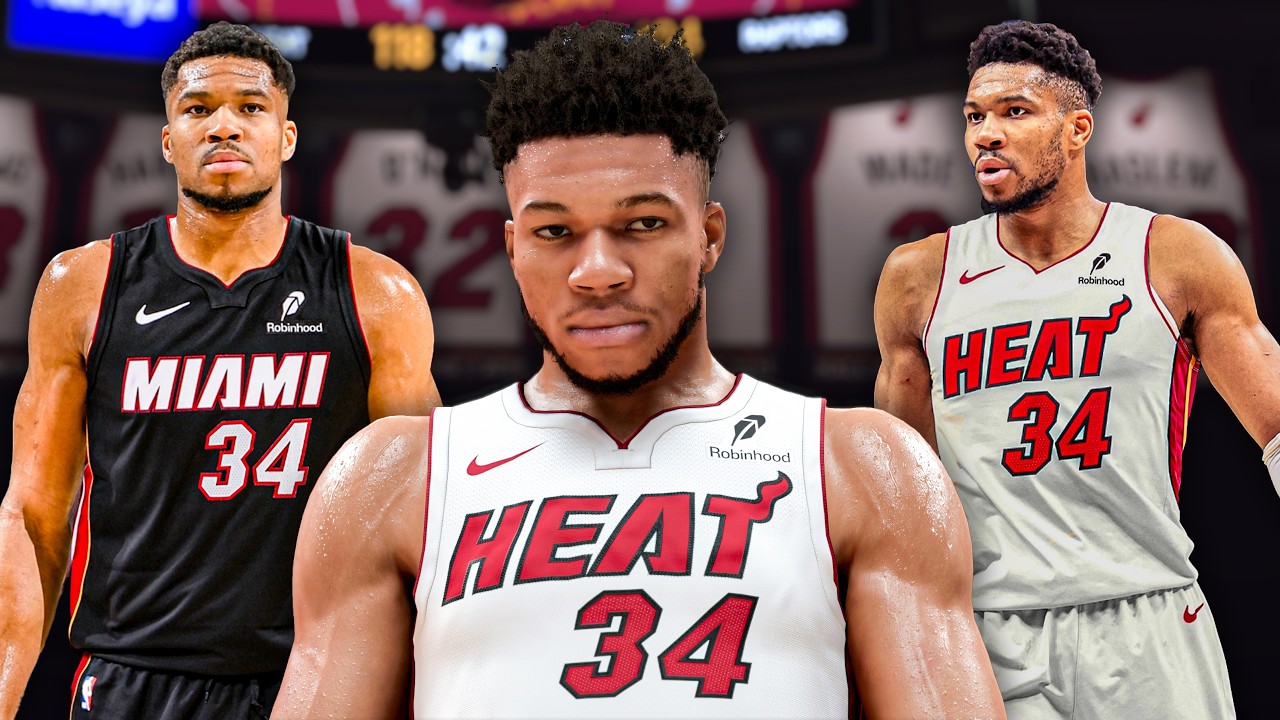 Giannis Antetokounmpo's Miami Heat Trade Simulation
