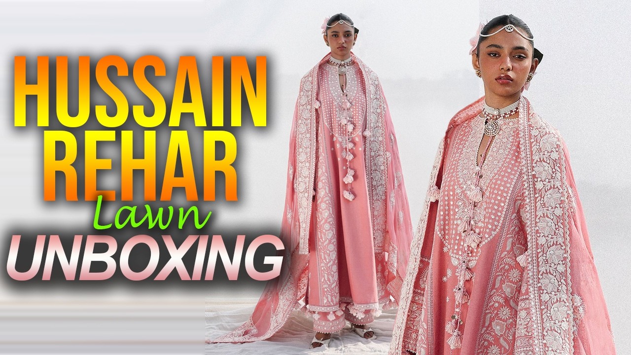 Hussain Rehar New Lawn Collection 2026 UNBOXING | Code Sorti