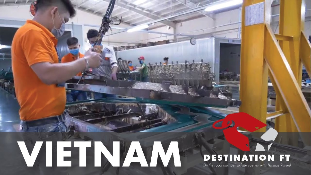 Tour of Starwood Furniture facility in Binh Duong Province, Vietnam