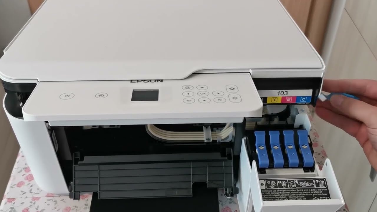 Unboxing multifunctionala Epson EcoTank L3266