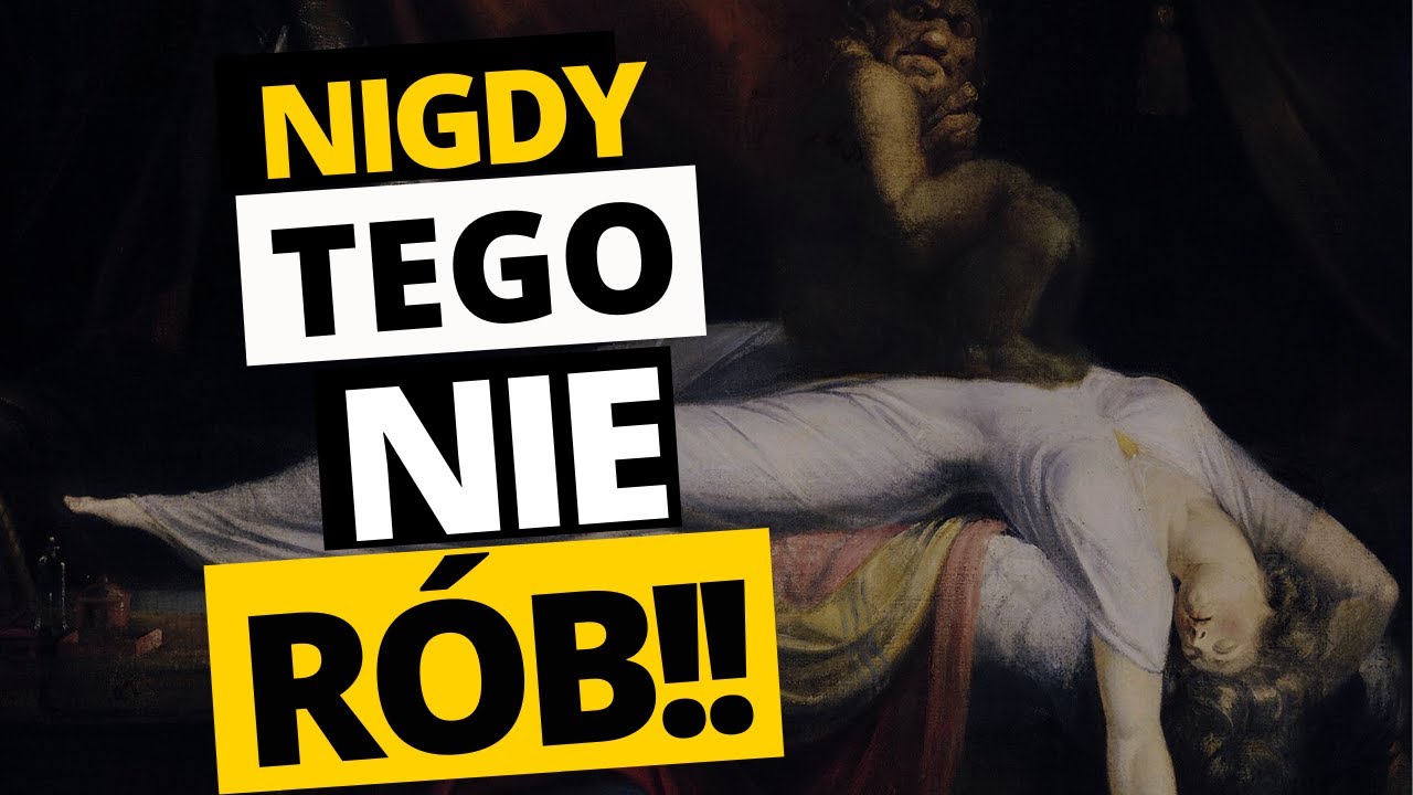 PARALIŻ SENNY - Czego NIE robić? | ANTONI ŁĄCKI