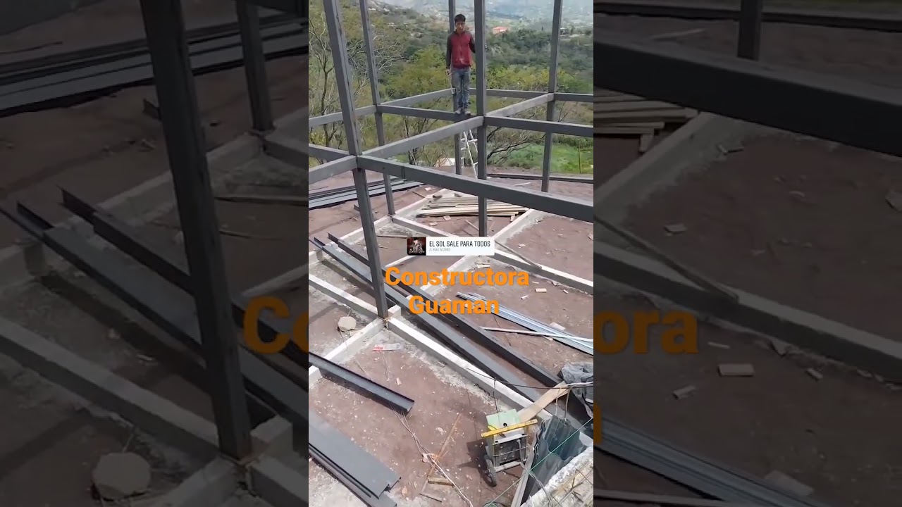 casa con estructura metalica