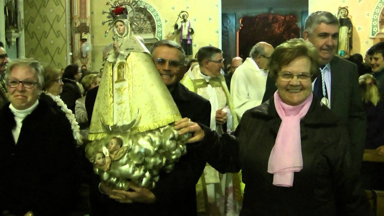 TRASLADO VERGE DEL LLEDO A LA SAGRADA FAMILIA - FEBRERO 2014