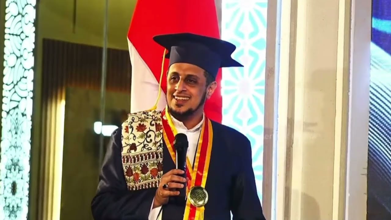 Sambutan Wisudawan Universitas Islam Internasional Darullughah Wadda'wah || Sameh Al-Kuhali M.Pd