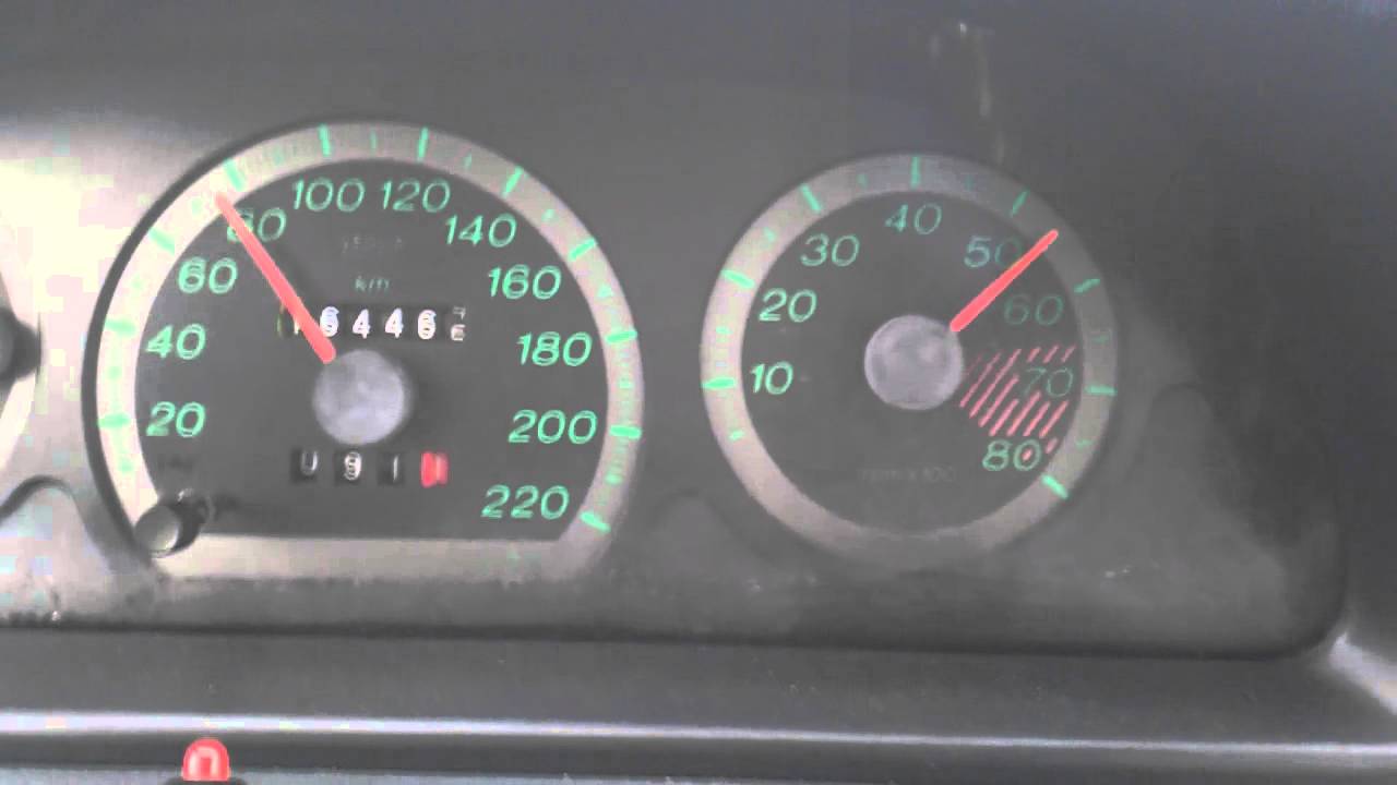 Fiat Siena 1.6 16v HL LPG acceleration 30-80 km/h sport exhaust