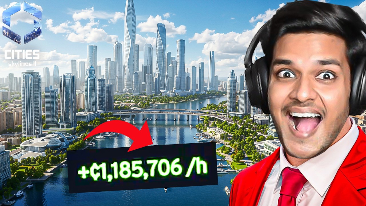 My City Just Reached $1,000,000 PROFIT Per Hour in Cities: Skylines 2