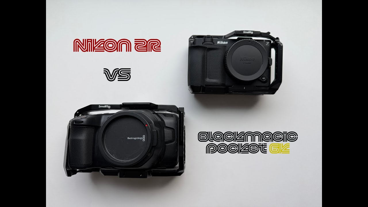 Nikon ZR vs Blackmagic Pocket 6K with Footage