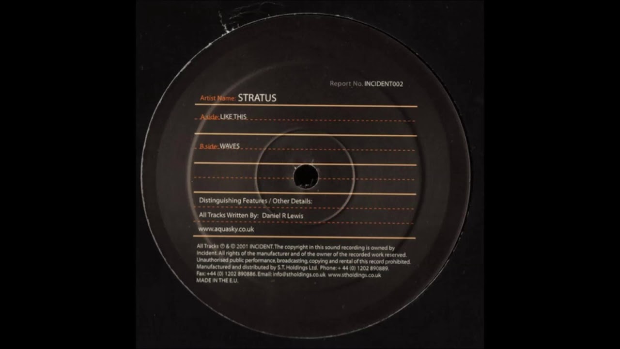 Stratus - Like This / Waves (Mixed)