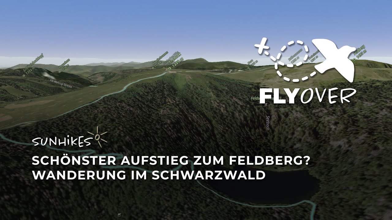 Schönster Aufstieg zum Feldberg? – Wanderung im Schwarzwald – Flyover