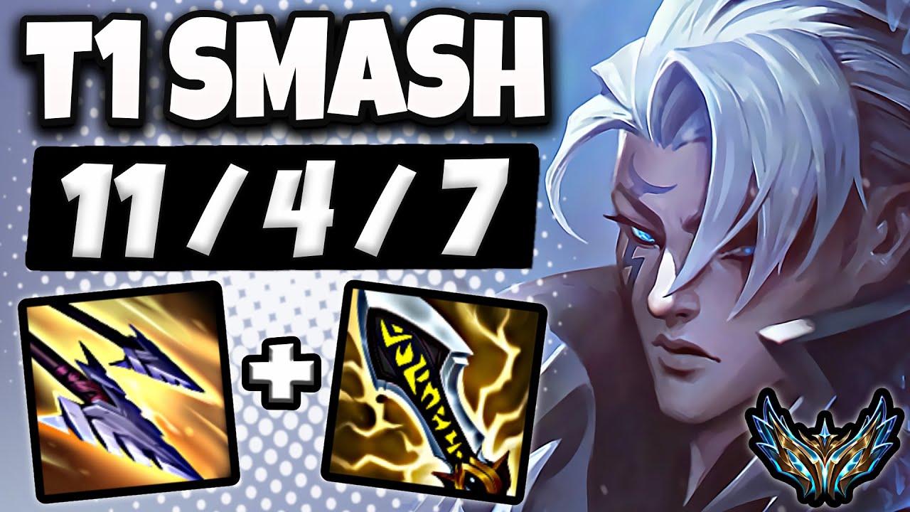 T1 Smash Aphelios vs Senna [ ADC ] Korea Challenger Patch 25.12