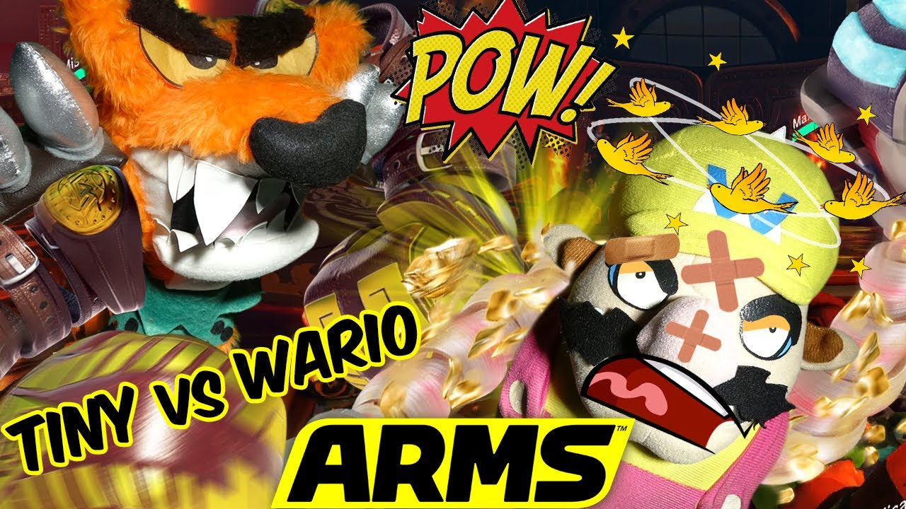 Tiny против Wario !! Матч по оружию !! БЕЗУМНЫЙ БОКСЕРСКИЙ БОЙ !! ᴴᴰ