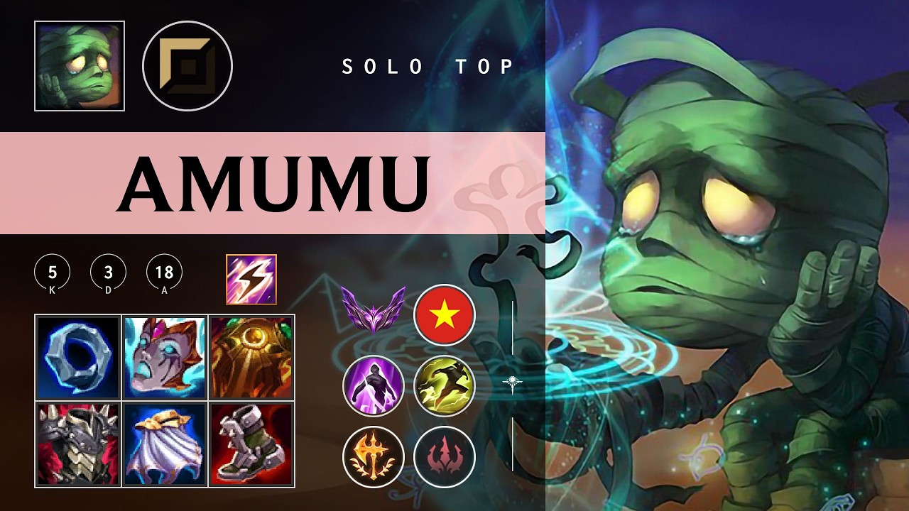 Amumu Top vs Graves - VN Master Patch 26.05
