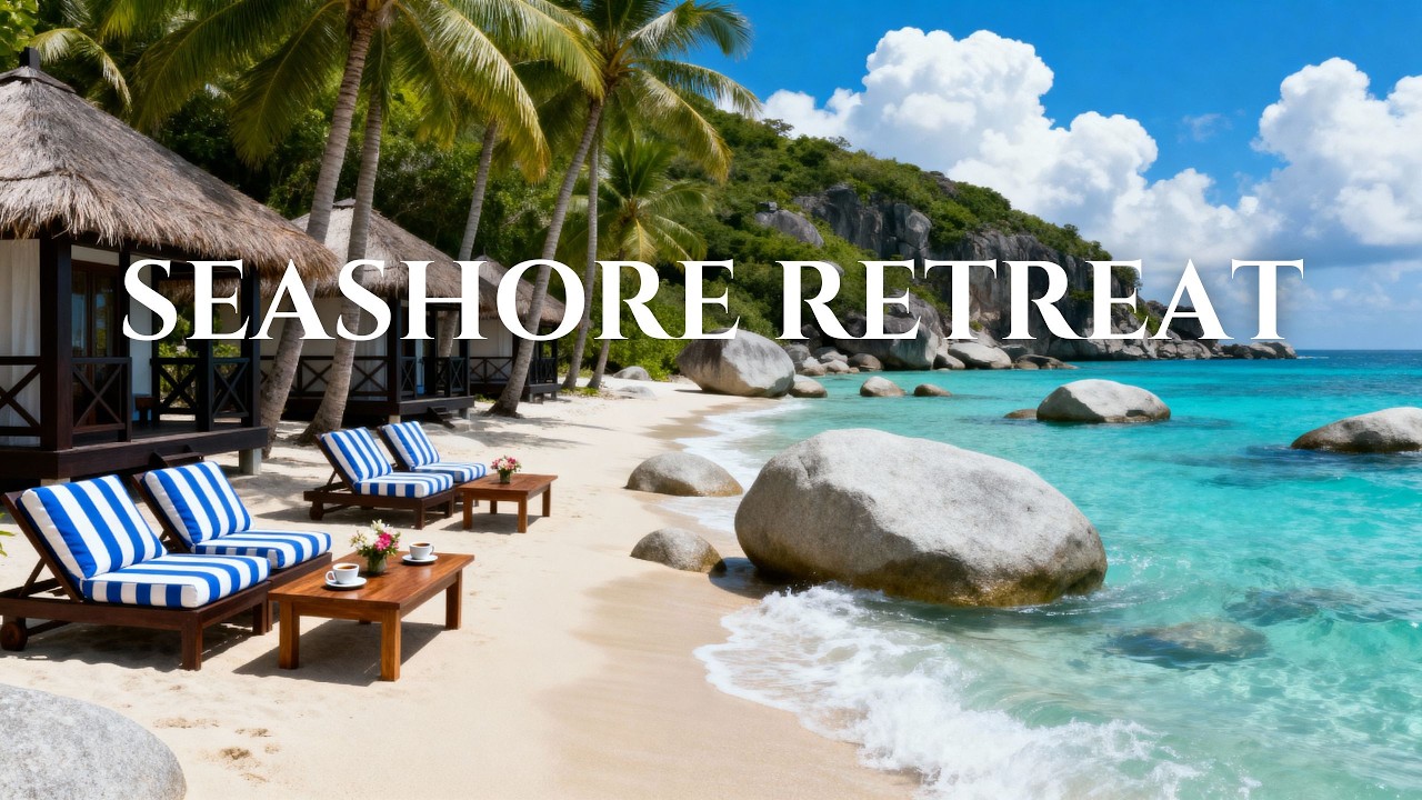 Seashore Retreat • Seaside Cafe • Lofi Ambient Music • Chillout Relaxation • Memorable Moments