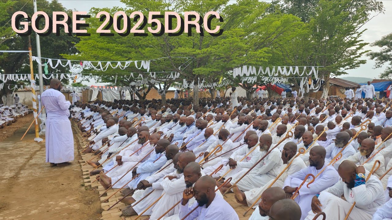 Mambo wa ba mambo GORE 2025  kamiyen Drc apostolic church of johane Marange st Nimrod 