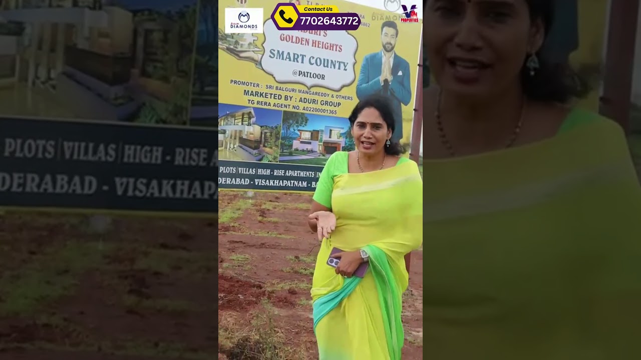 Open plots in Mumbai highway|Mominpet|Marpally EMI Options Available #adurigroup #realestate2025