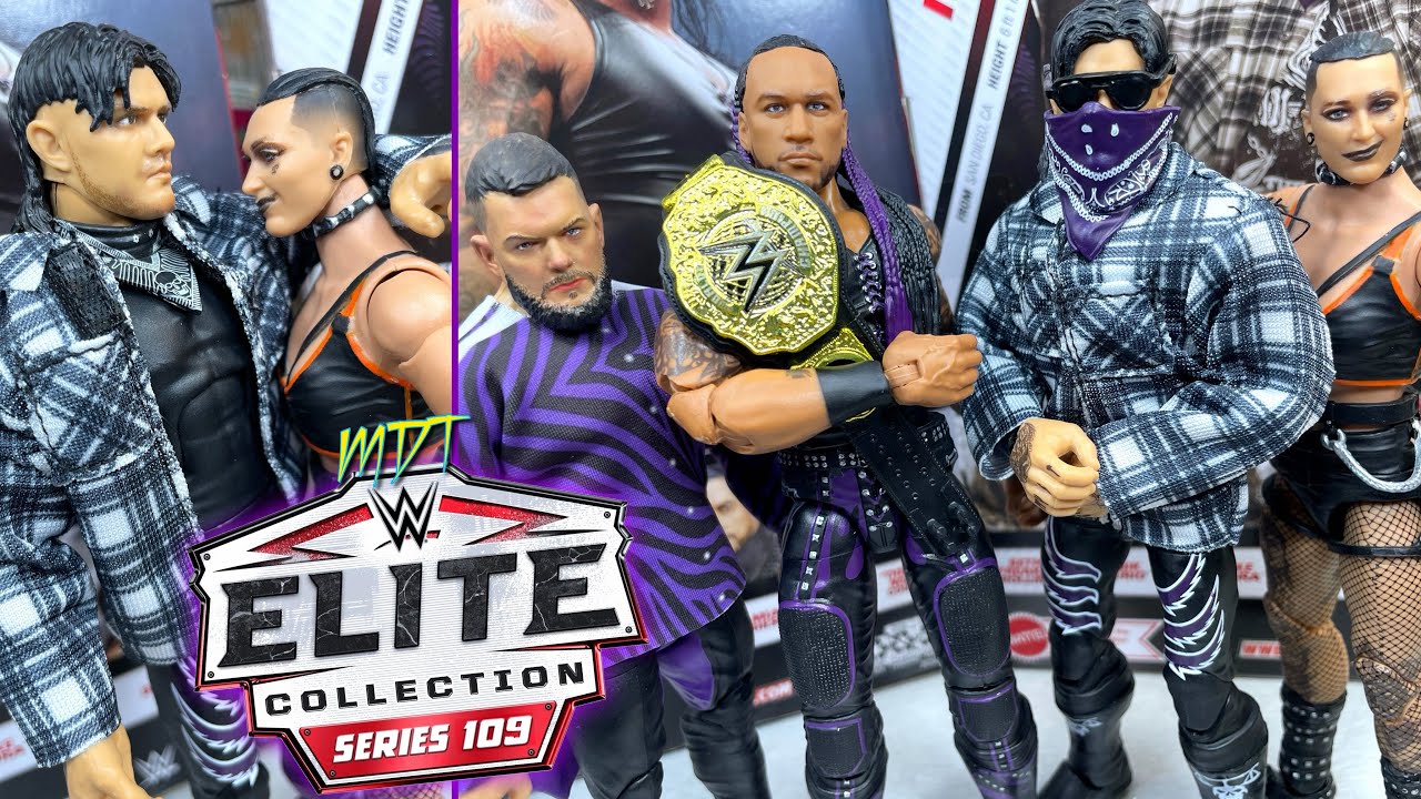 WWE ELITE 109 DAMIAN PRIEST & DOMINIK MYSTERIO FIGURE REVIEW!
