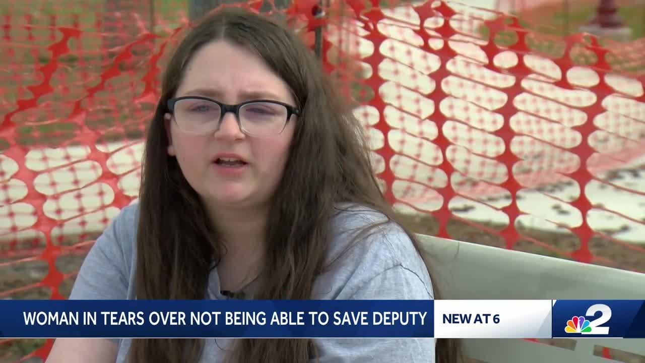Woman recounts efforts to save fallen deputy Elio Diaz