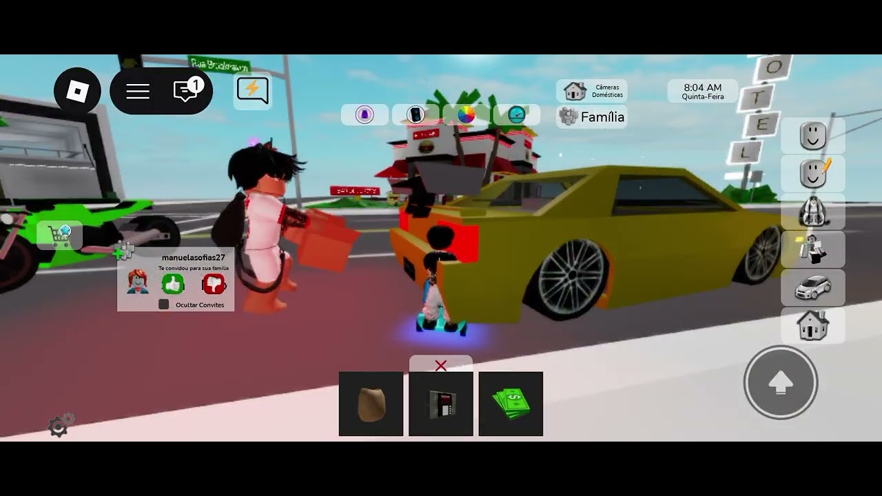 Mais uma live de Roblox 