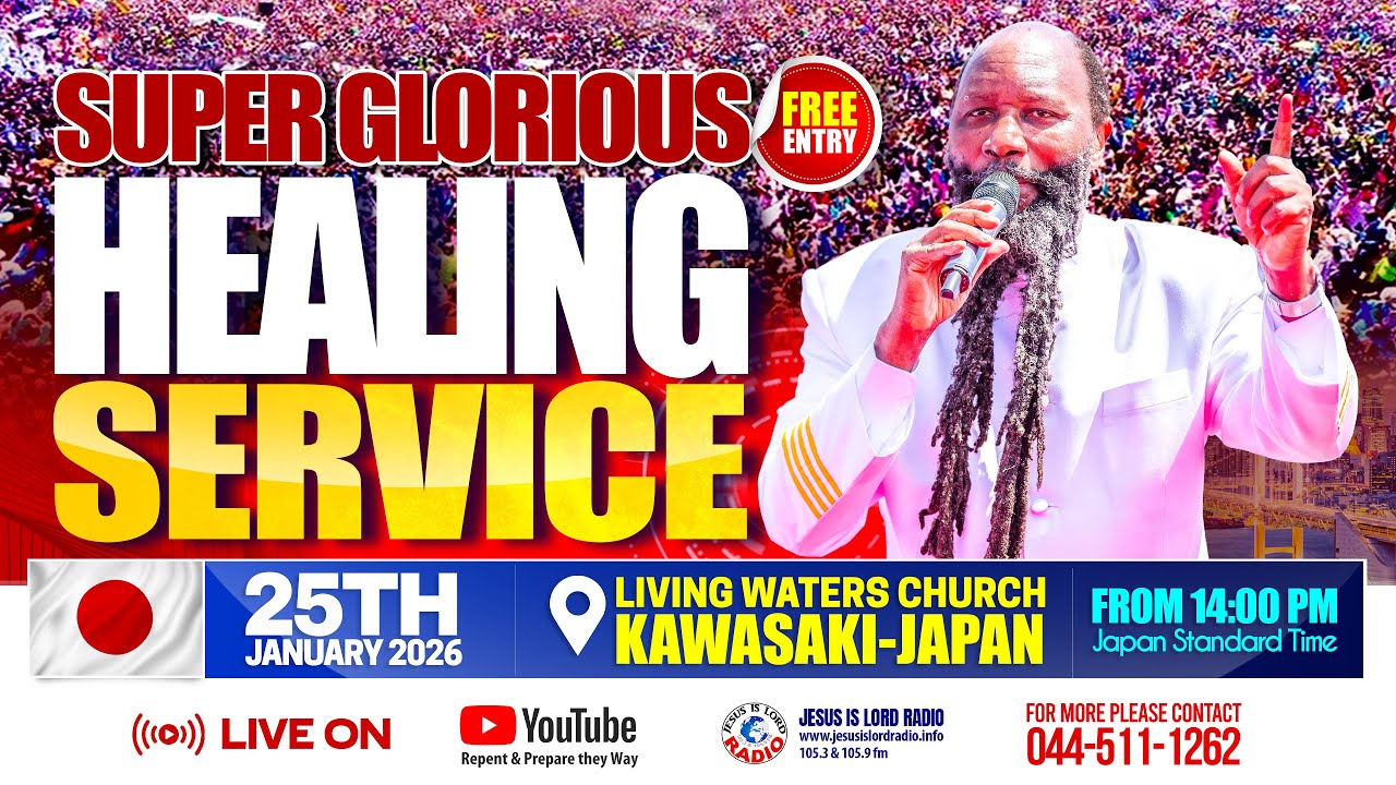 SUPER SUPER GLORIOUS HEALING SERVICE IN KAWASAKI, JAPAN | JANUARY 25, 2026