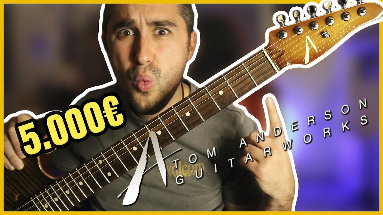 Pagarías 5000€ por una Guitarra? 🎸 TOM ANDERSON Stratocaster