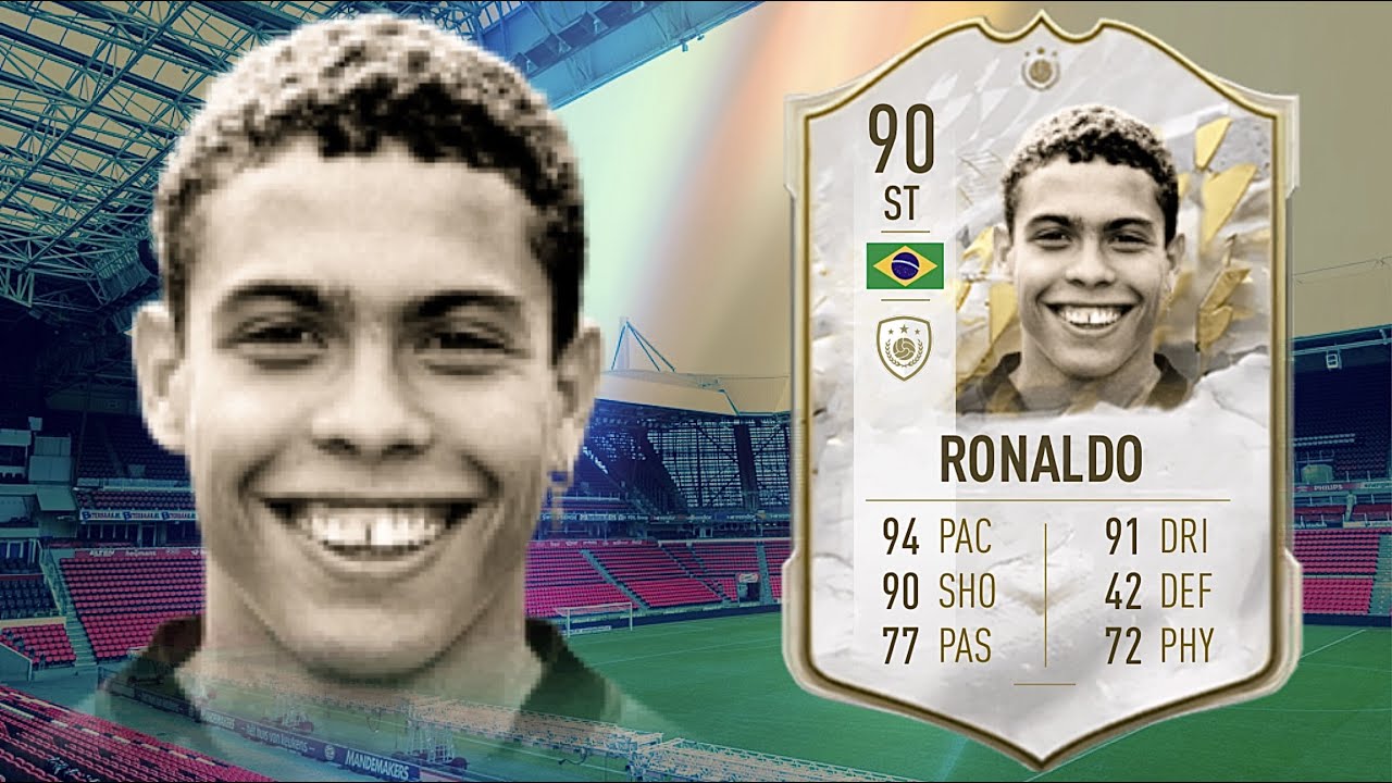 FIFA 22: RONALDO NAZARIO 90 ICON PLAYER REVIEW I FIFA 22 ULTIMATE TEAM