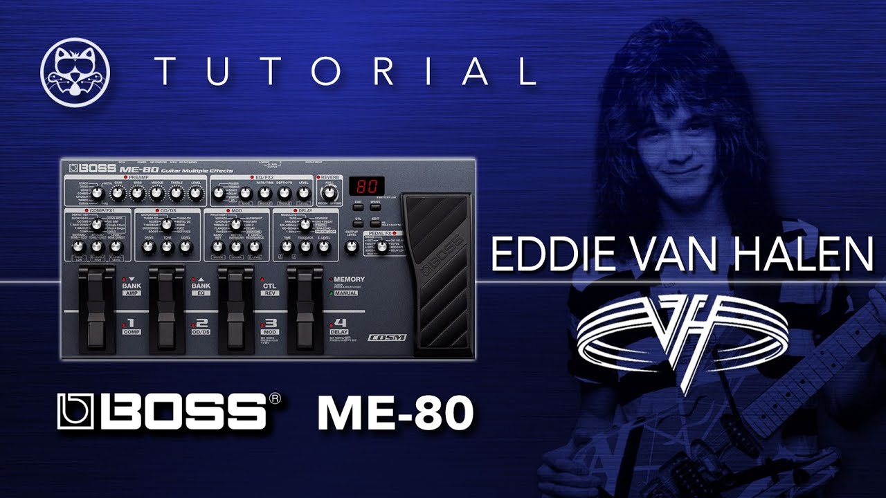 BOSS ME-80! Eddie Van Halen... EN ESPAÑOL!