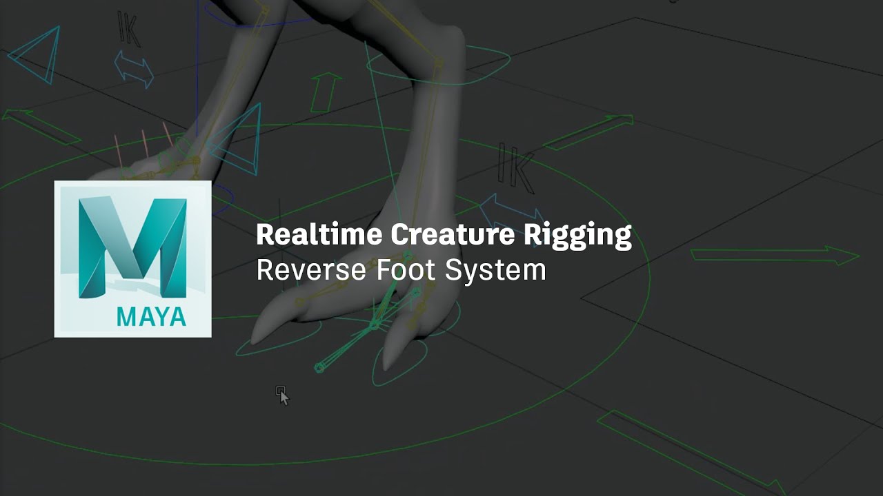 Realtime Creature Rigging Workshop (16 / 19) : Reverse foot systems