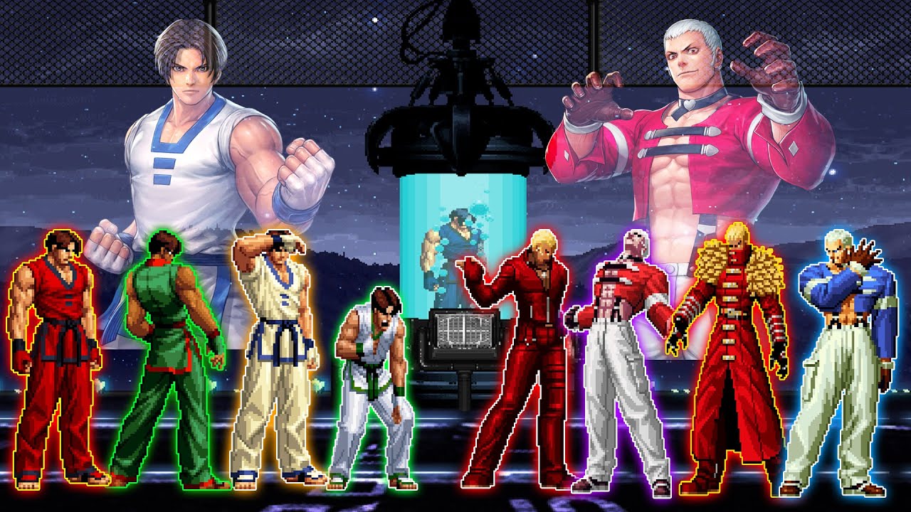 Kim Team VS Yashiro Team | .M.U.G.E.N.