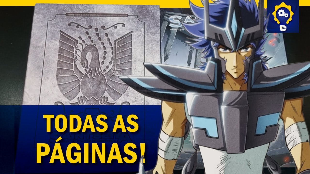 Saint Seiya Time Odissey: todas as Páginas da HQ de Jérôme Alquié | Unboxing
