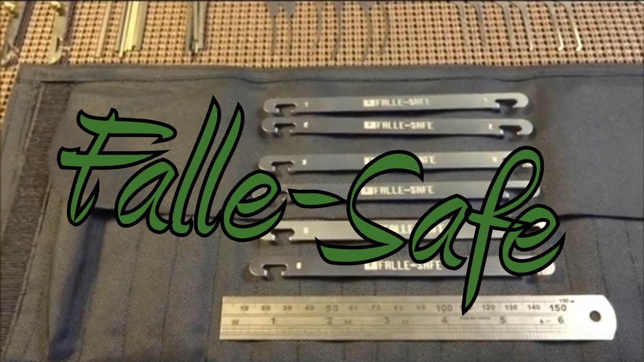 (84) Обзор: Набор отмычек для замков Falle-Safe