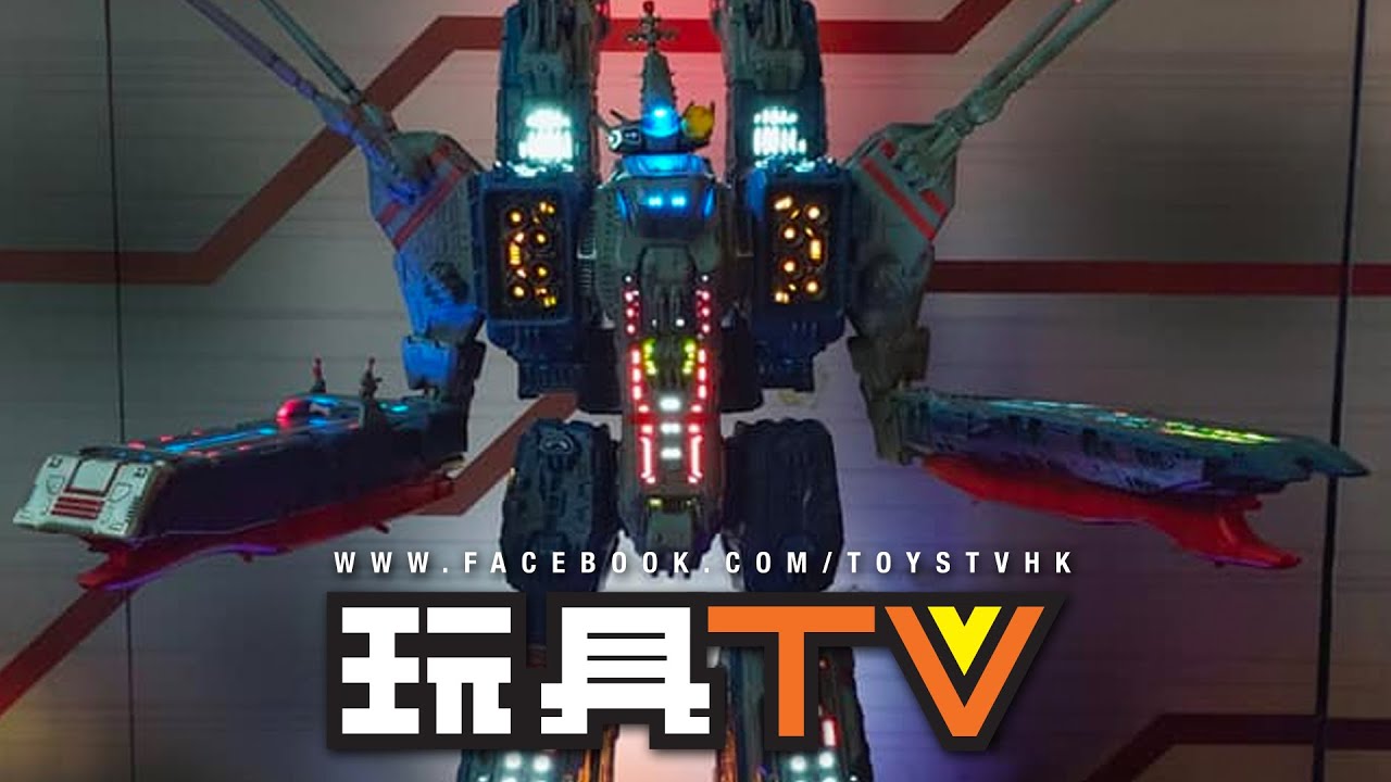 「爆玩具」Kidslogic 1/1200 超時空要塞 母艦 SDF-1 情景塑像 Macross SDF-1 Statue TOYSTV Unbox