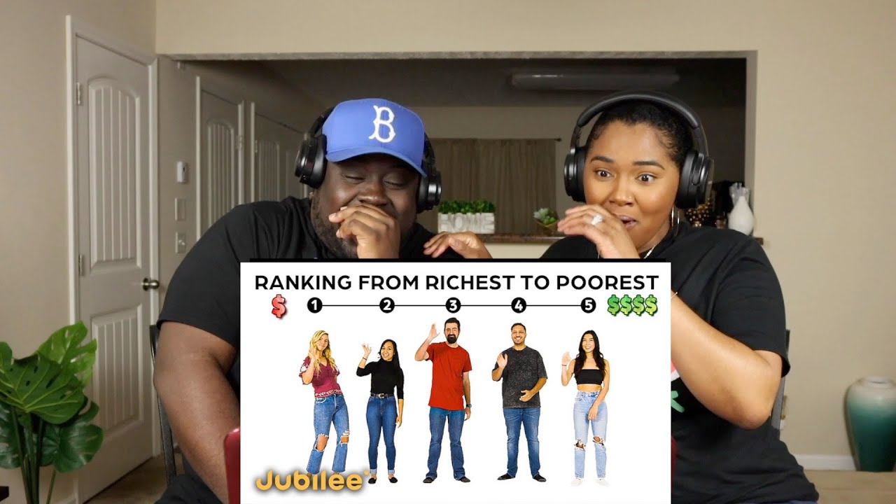 Strangers Rank Themselves Richest to Poorest | Kidd and Cee Reacts (Reactmas Day 5)