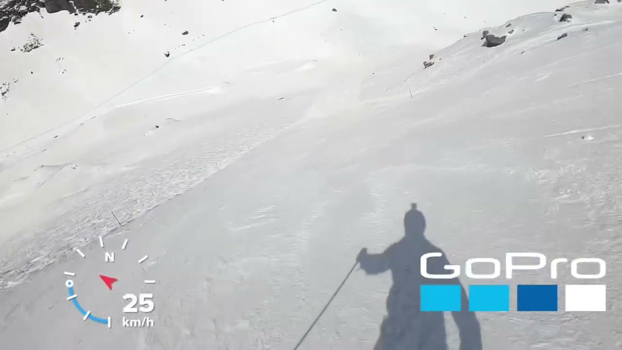 MÜRREN 🇨🇭 12.4.2022 Piste #9 “Direttissima” Circular Turn Version