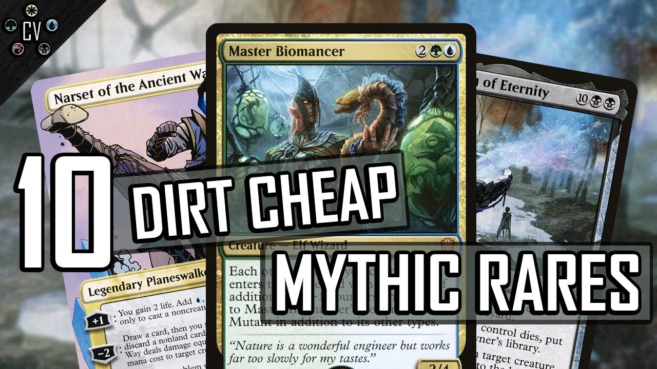 10 DIRT CHEAP MYTHIC RARES FOR COMMANDER! | Buy Low & Save Money Playing Magic