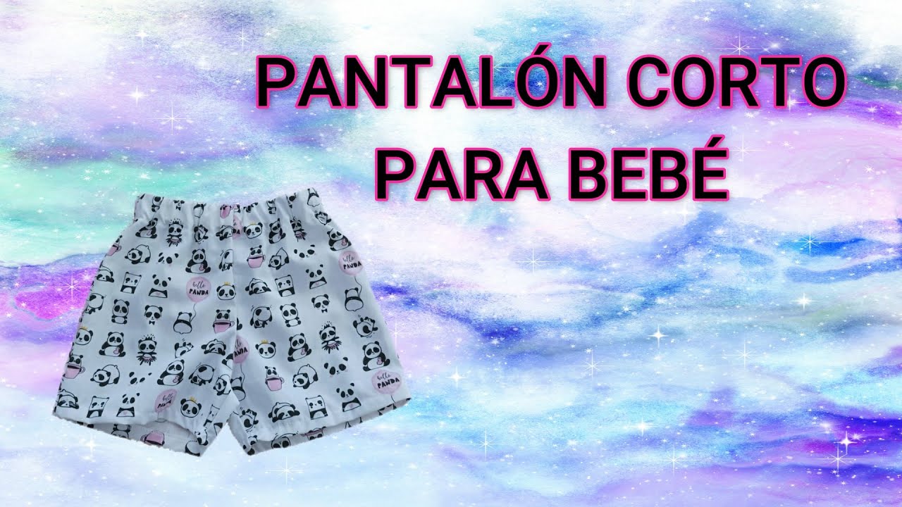 Pantal&oacute;n corto para beb&eacute; (tutorial + patr&oacute;n GRATIS!)
