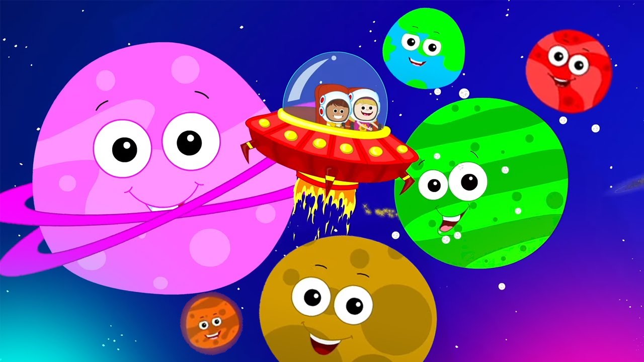 lagu planet untuk anak-anak | sajak pendidikan untuk balita