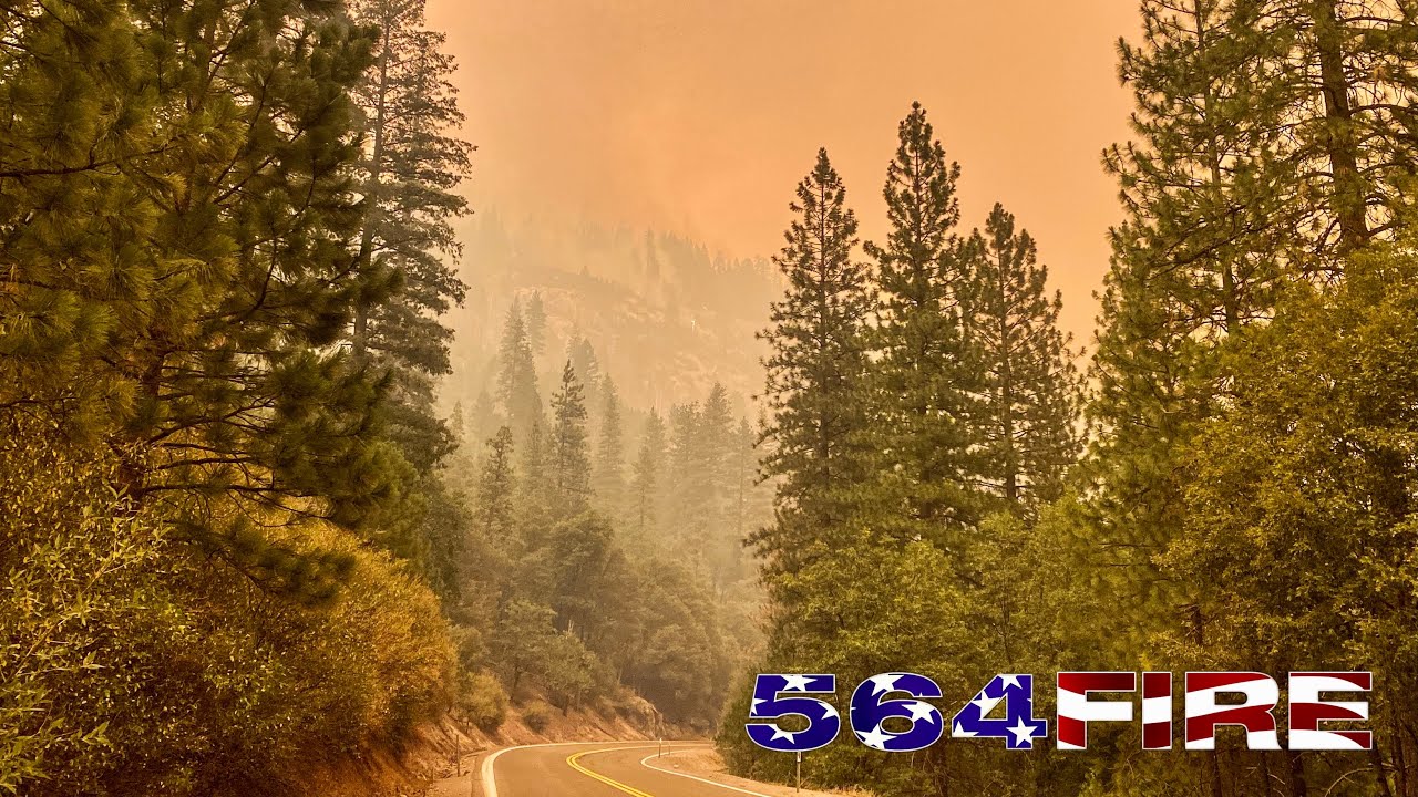 Caldor Fire - Hwy 50, Kyburz