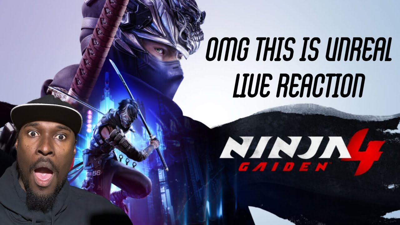 Ninja Gaiden 4 Trailer Reveal Live Reaction (OMG THIS IS UNREAL)