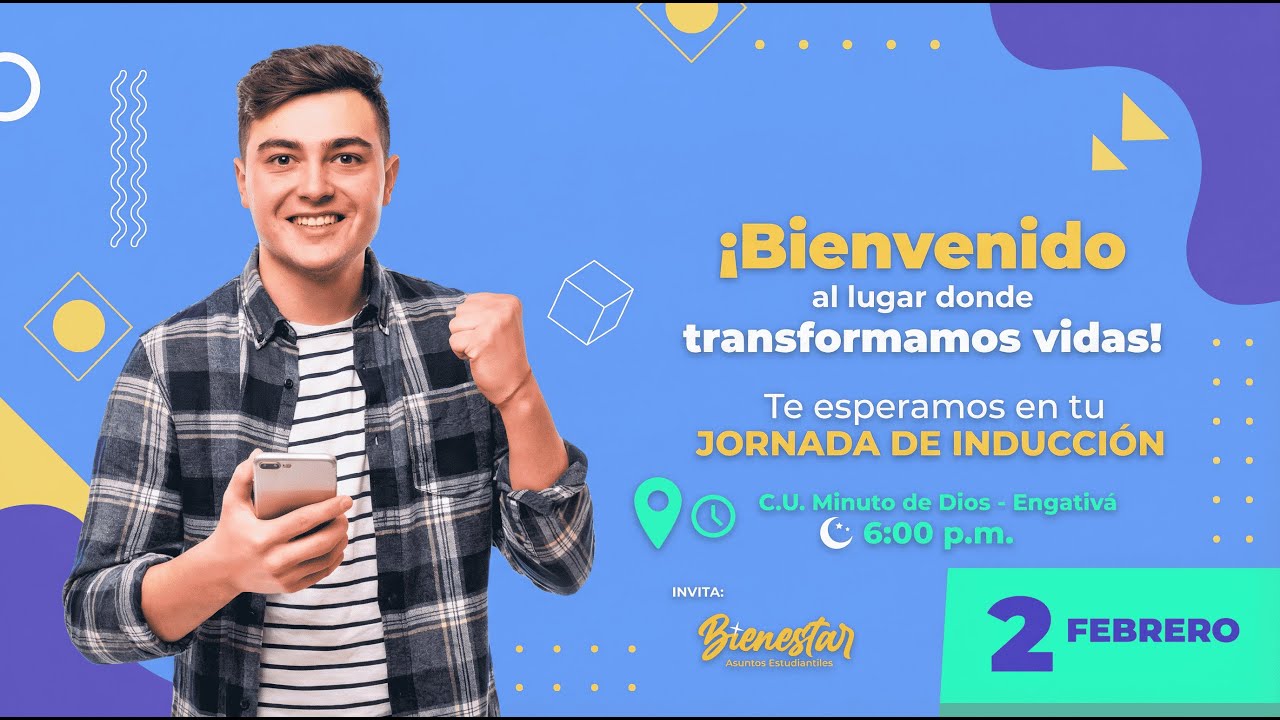 Inducciones 2026 -1 CU Minuto de Dios Engativá Jornada Noche
