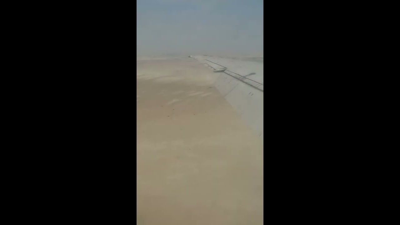 Landing in Chabahar Konarak Airport in Iran.